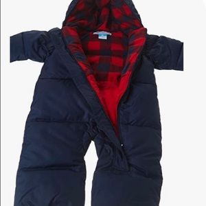 0-3 month Columbia bunting/winter coat onesie